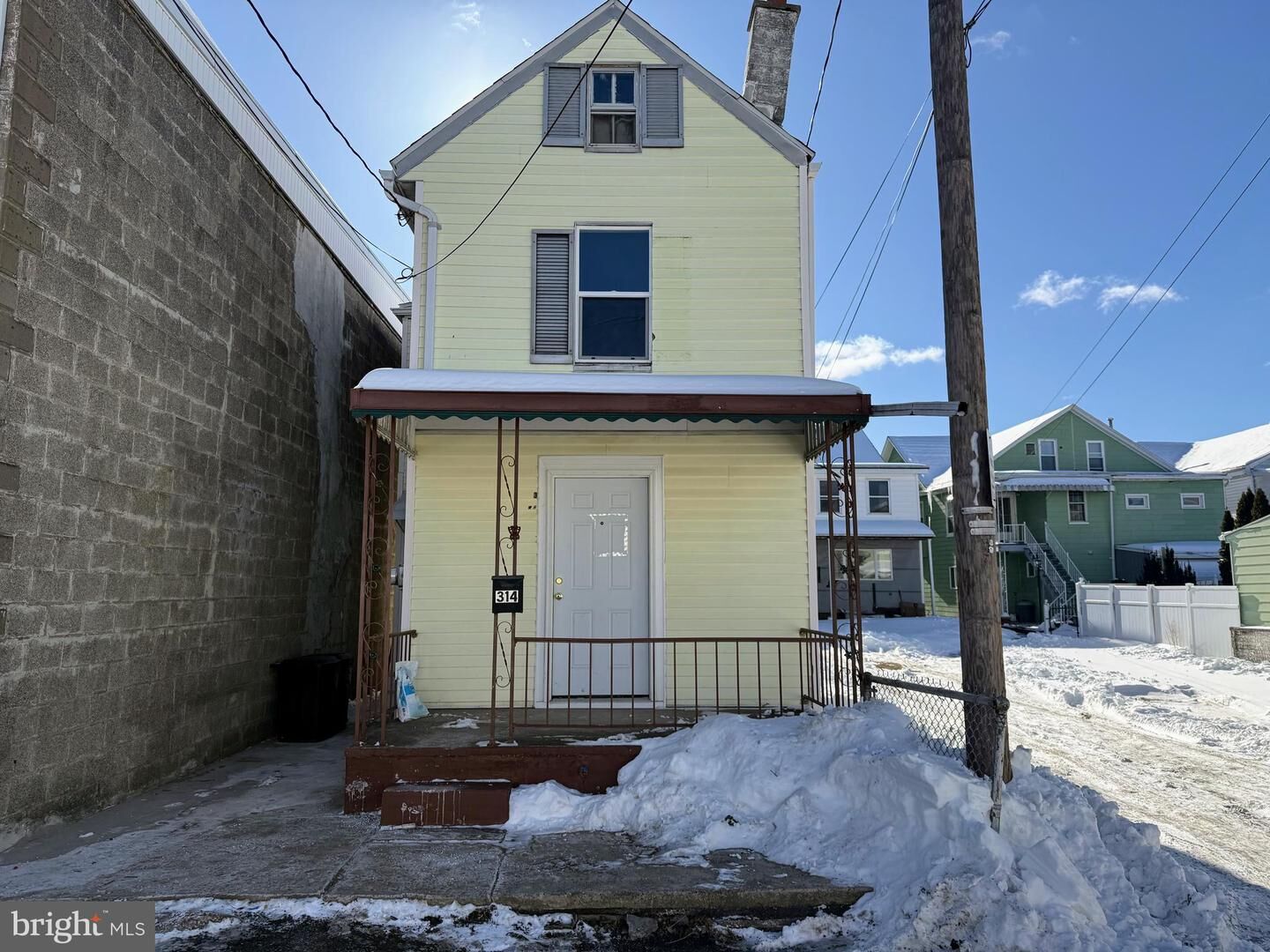 Property Photo: 314 W Olive Street PA 17851