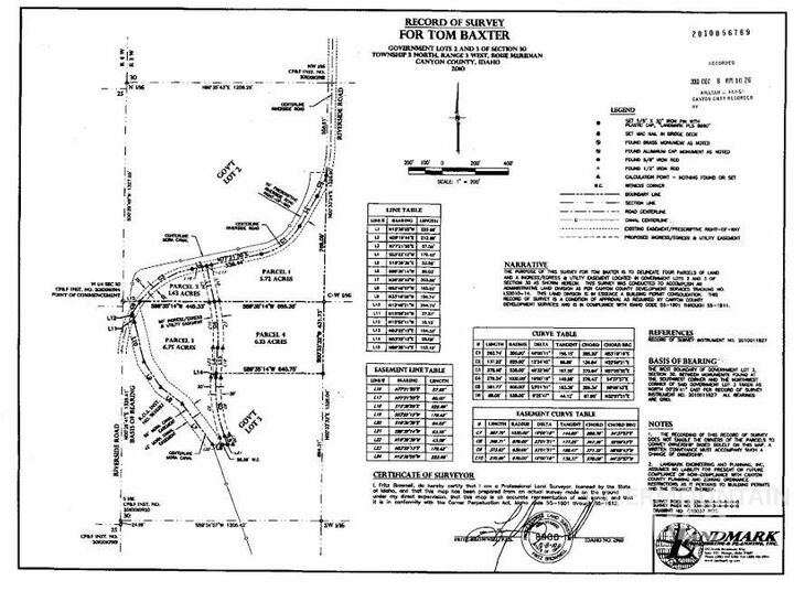 Property Photo:  Tbd Riverside Road  ID 83607 