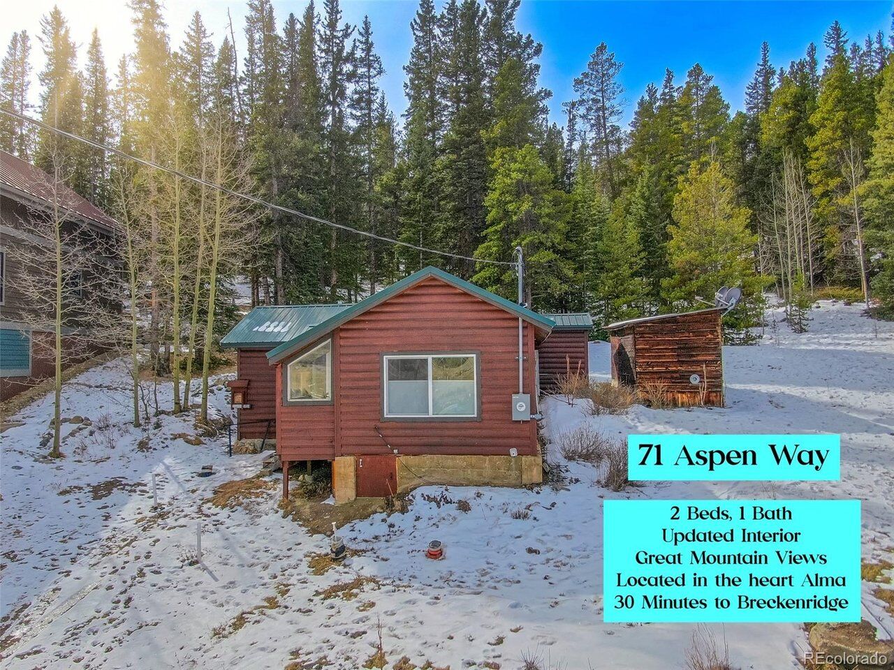Property Photo:  71 Aspen St  CO 80420 