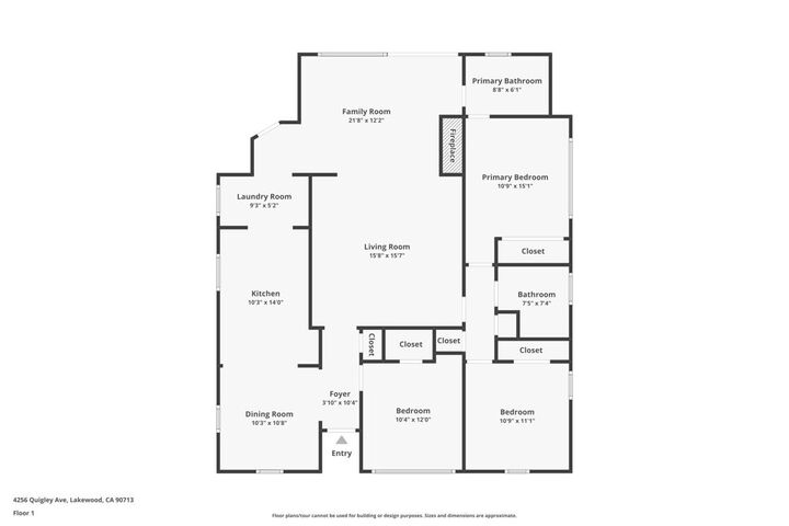 Property Photo: 4256 Quigley CA 90713