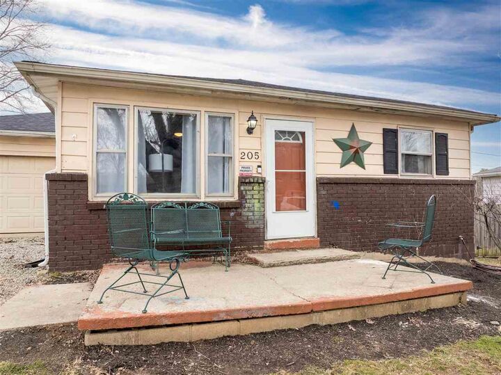 Property Photo:  205 Kehl Street  IN 47331 