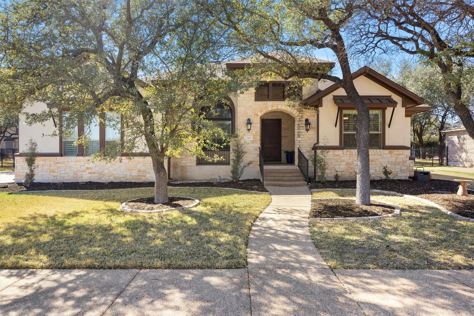 Property Photo: 103 Sand Hills Cove TX 78628
