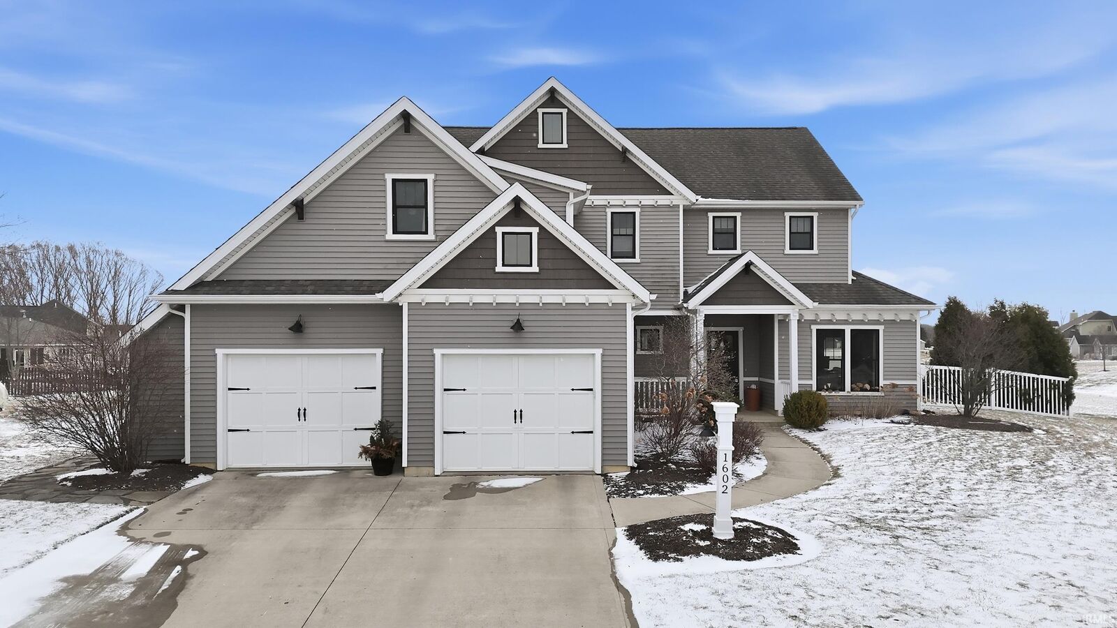 Property Photo:  1602 Genoa Court  IN 46774-3013 