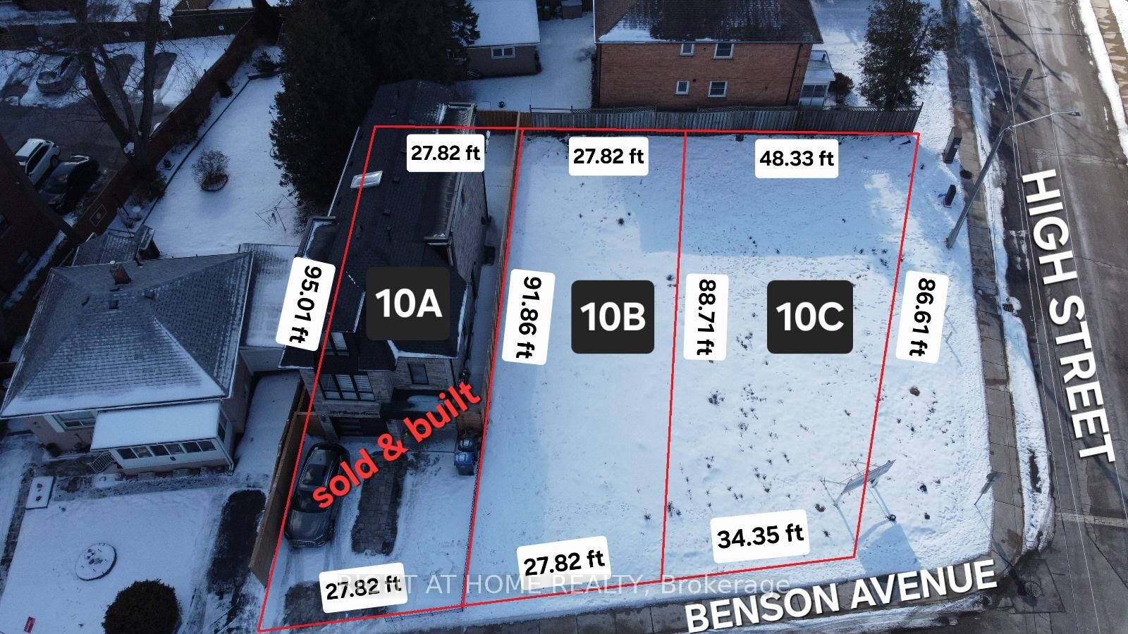 Property Photo: 10C Benson Avenue ON L5H 2P2