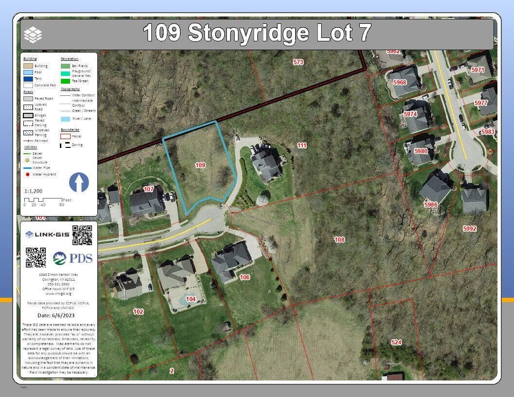 Property Photo:  109 Stonyridge Drive, Lot #7  KY 41076 