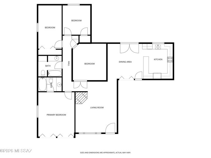 Property Photo: 1814 N Santa Rosa Avenue AZ 85712