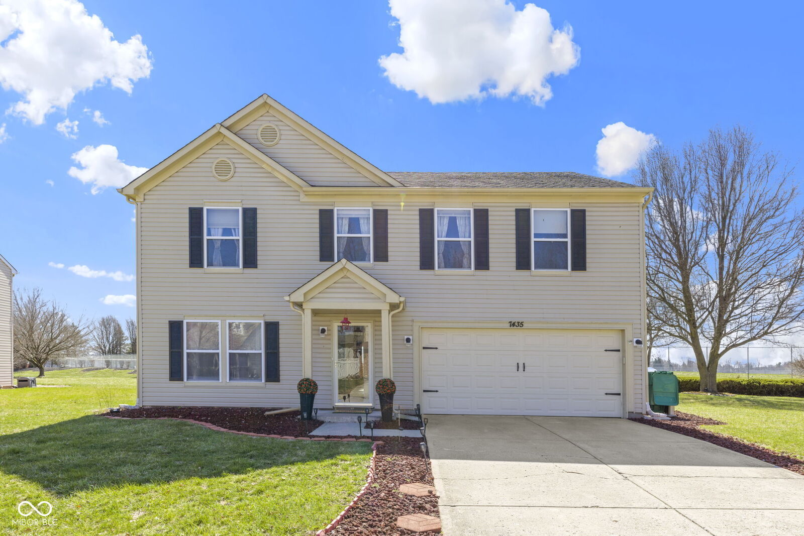 Property Photo: 7435 Bluebird Court IN 46254