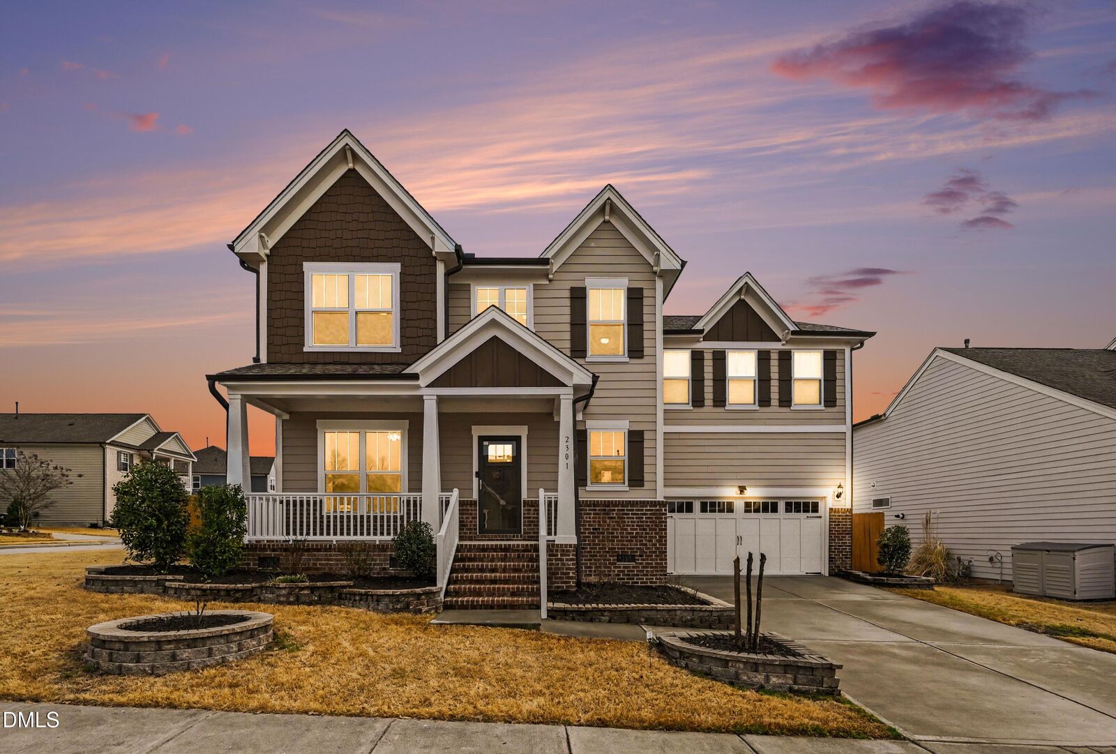 Property Photo: 2301 Blue Cedar Court NC 27523