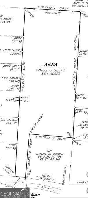 Property Photo:  0 Lowery Rd (3.94 Ac)  GA 30220 