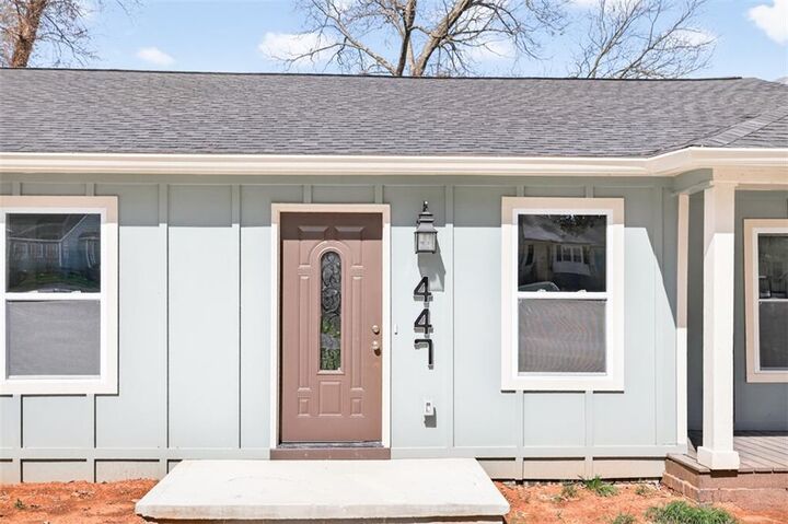 Property Photo:  447 Birney Street NE  GA 30060 