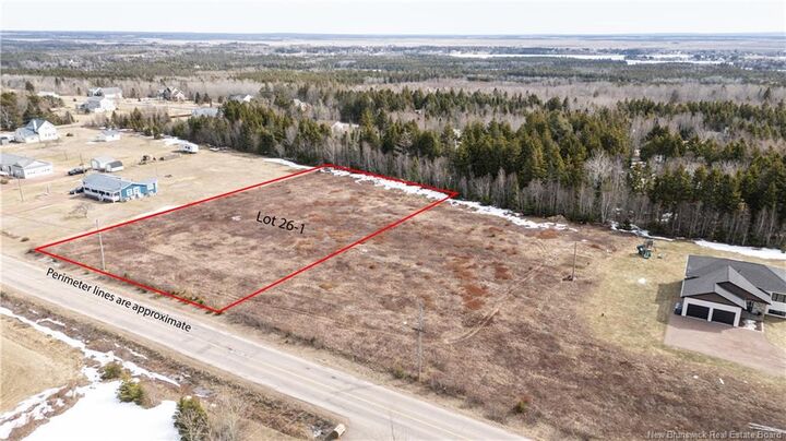 Property Photo: Lot 26-1 Stanley Drive NB E4L 1B1