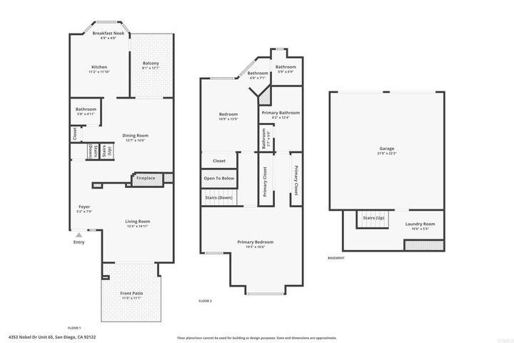 Property Photo:  4353 Nobel Drive 65  CA 92122 