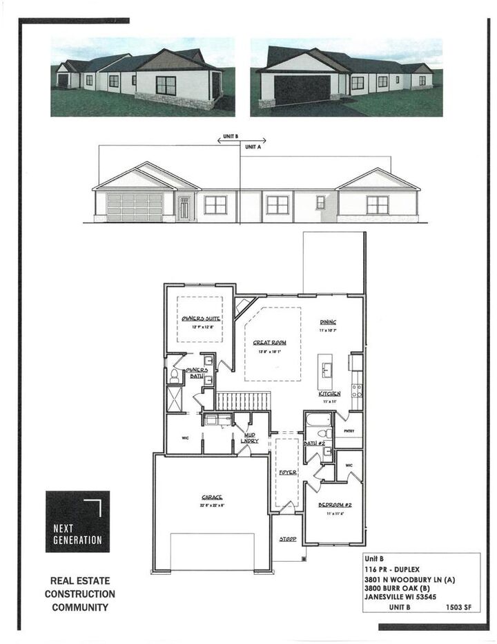 Property Photo: 3800 Green Ash Drive WI 53545