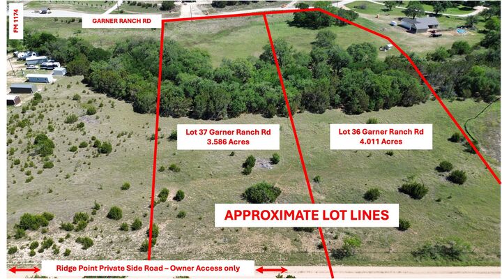 Property Photo: Lot 37 Garner Ranch Road TX 78605