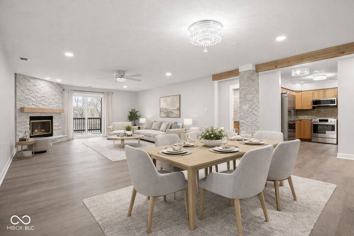 Property Photo: 8650 Jaffa Court West Drive 14 IN 46260