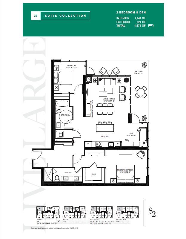 Property Photo: 1035 Southdown Road 1711 ON L5J 0A2