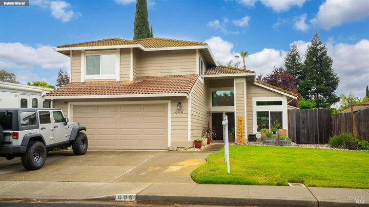 Property Photo: 606 Sunnyvale Place CA 95687