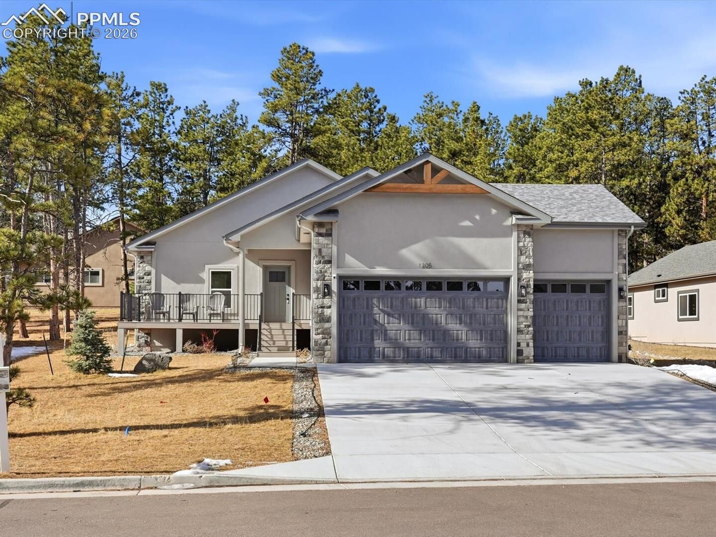 Property Photo:  1305 Stone Ridge Drive  CO 80863 