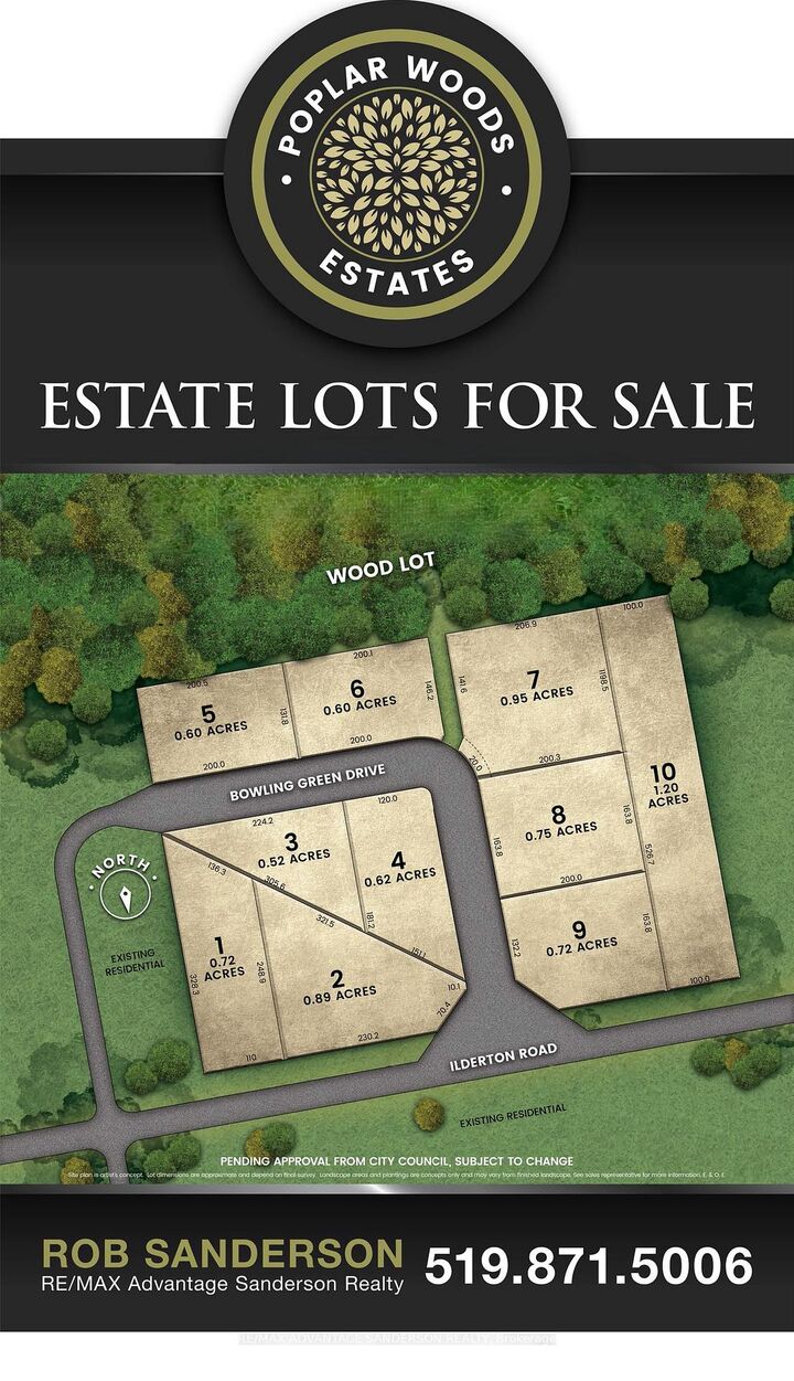 Property Photo: Lot 4 Bowling Green Drive ON N0M 2A0