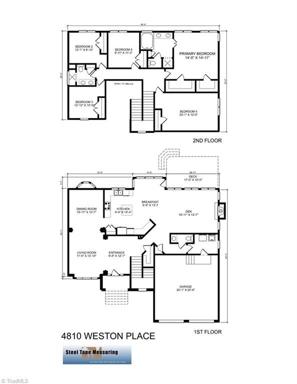 Property Photo:  4810 Weston Place  NC 27282 