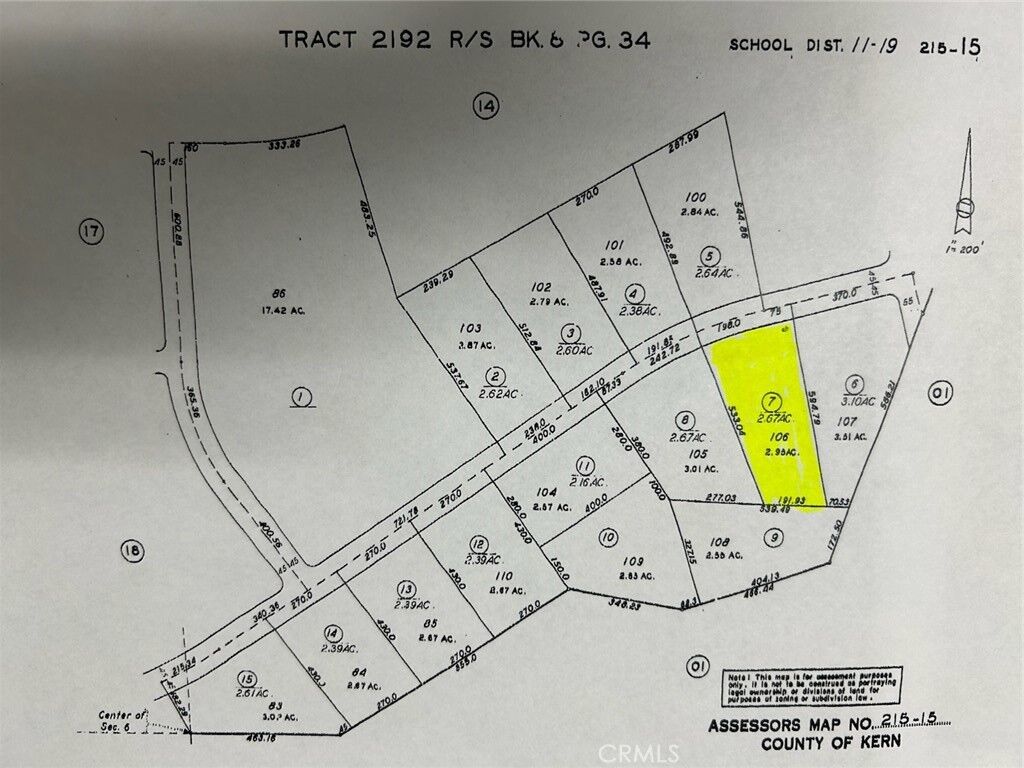 Property Photo:  0 Beachwood Avenue  CA 93501 