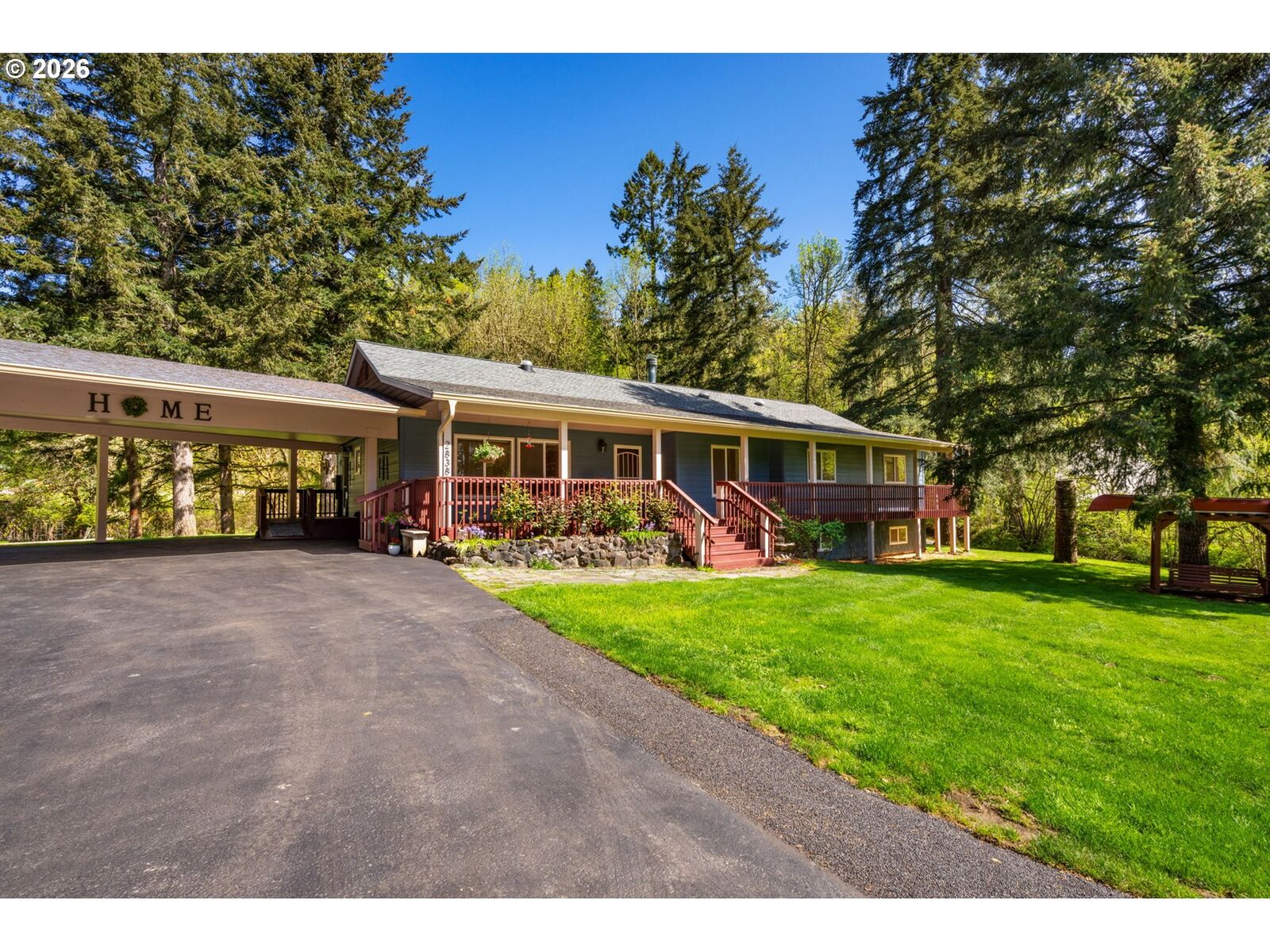 Property Photo:  2838 Lewis River Rd  WA 98674 