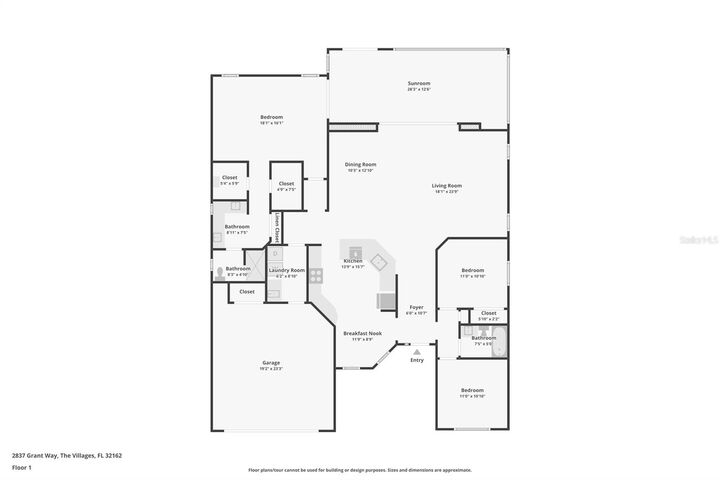 Property Photo:  2837 Grant Way  FL 32162 