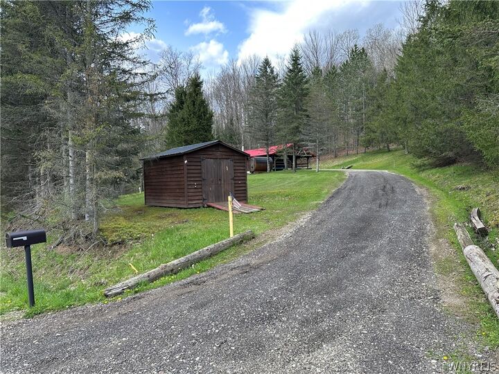 Property Photo:  4098 Barker Run Road  NY 14741 