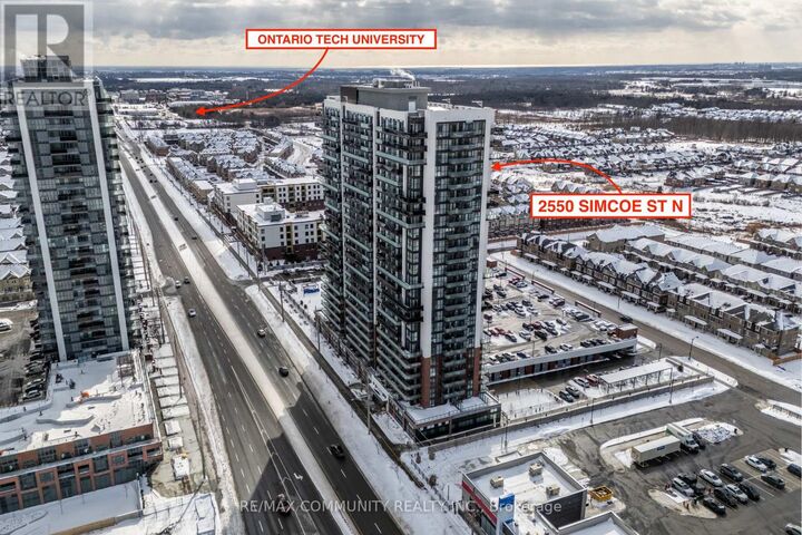 Property Photo:  2550 Simcoe Street North 817  ON L1L 0R5 