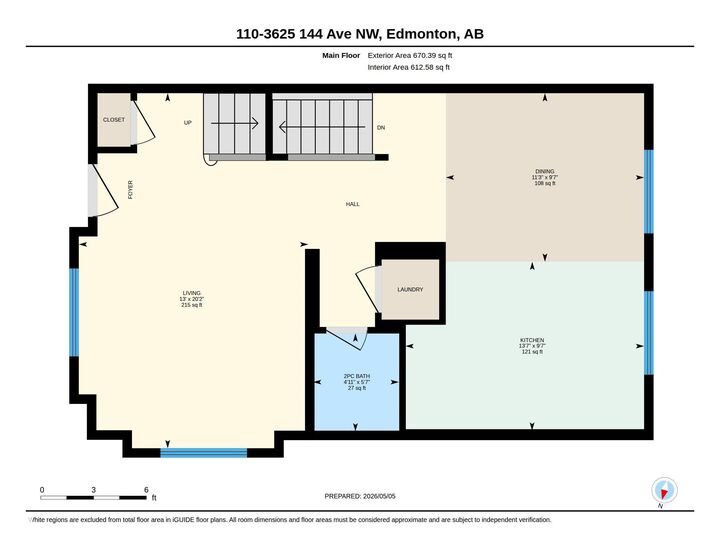 Property Photo:  3625 144 Avenue NW 110  AB T5Y 0T3 