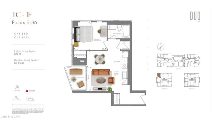Property Photo:  25 Wellington South Street 1406  ON N2G 0G5 