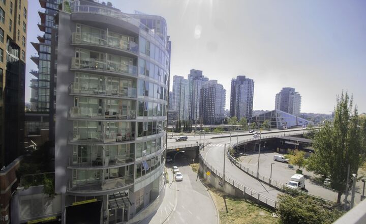Property Photo:  1351 Contenetal Street 609  BC V6Z 0C6 