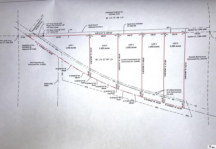 Property Photo:  9014 Lot 5 Highway 80  LA 71275 