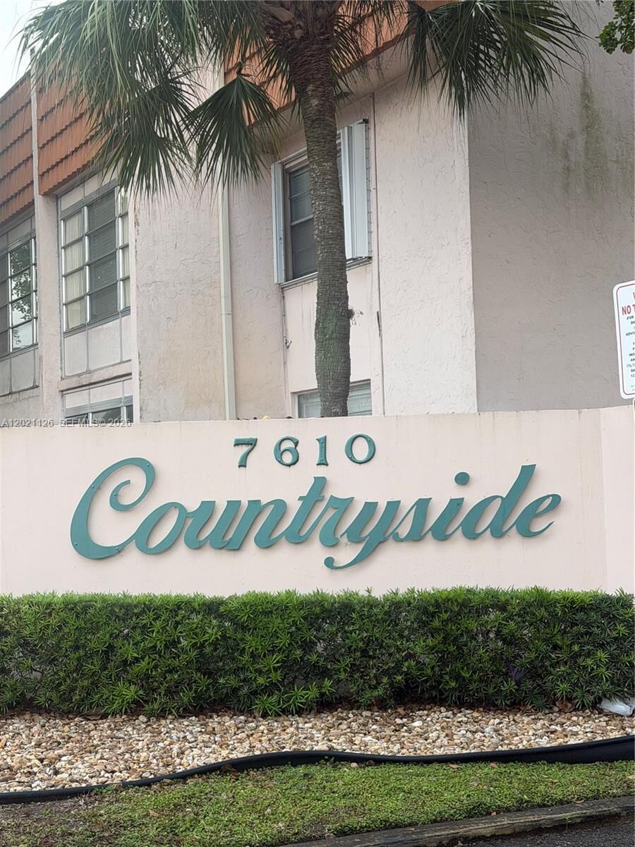 Property Photo:  7610 Stirling Rd 205G  FL 33024 