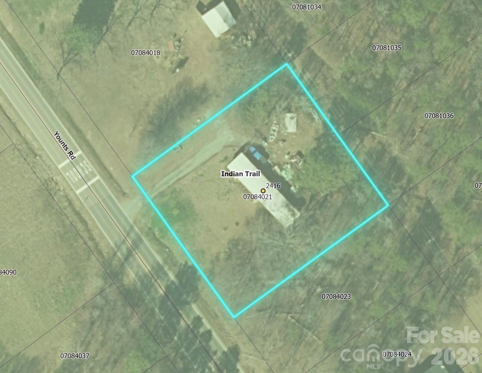 Property Photo: 2416 Younts Road NC 28079