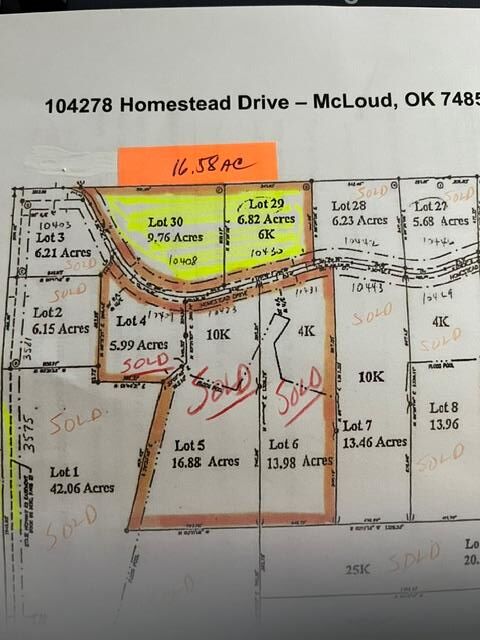 Property Photo: 104278 Homestead Drive OK 74851