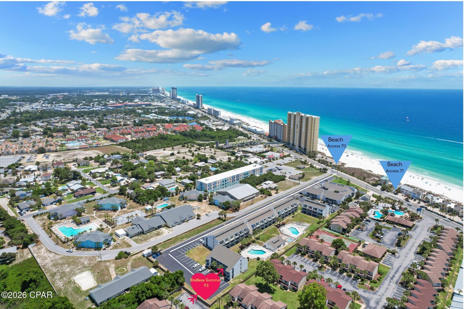 Property Photo:  17614 Front Beach Road 2F  FL 32413 