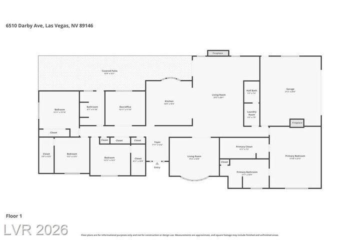 Property Photo:  6510 Darby Avenue  NV 89146 