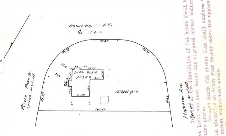 Property Photo:  23 River Park St.  MA 02494 