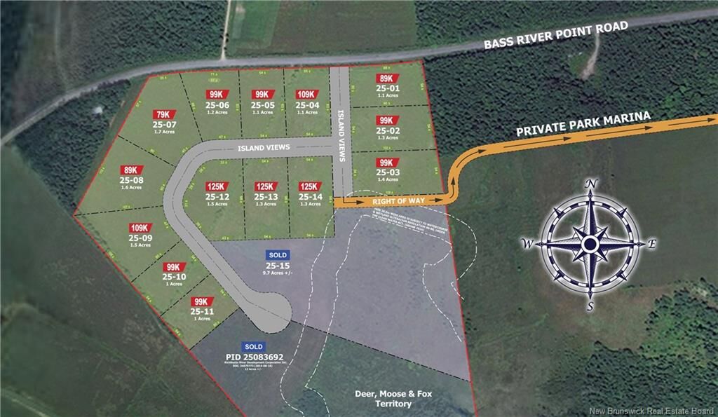 Property Photo: Lot 25-13 Island Views NB E4T 1J6