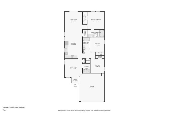Property Photo:  2666 Cyrus Hill Lane  TX 77449 