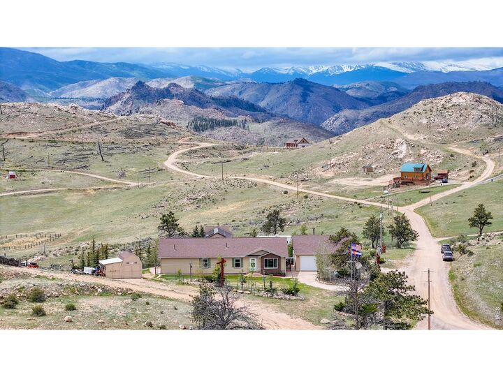 Property Photo: 572 Horse Mountain Dr CO 80536