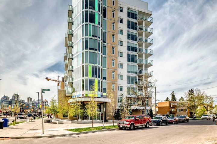 Property Photo: 1107 Gladstone Road NW 310 AB T2N 3T1