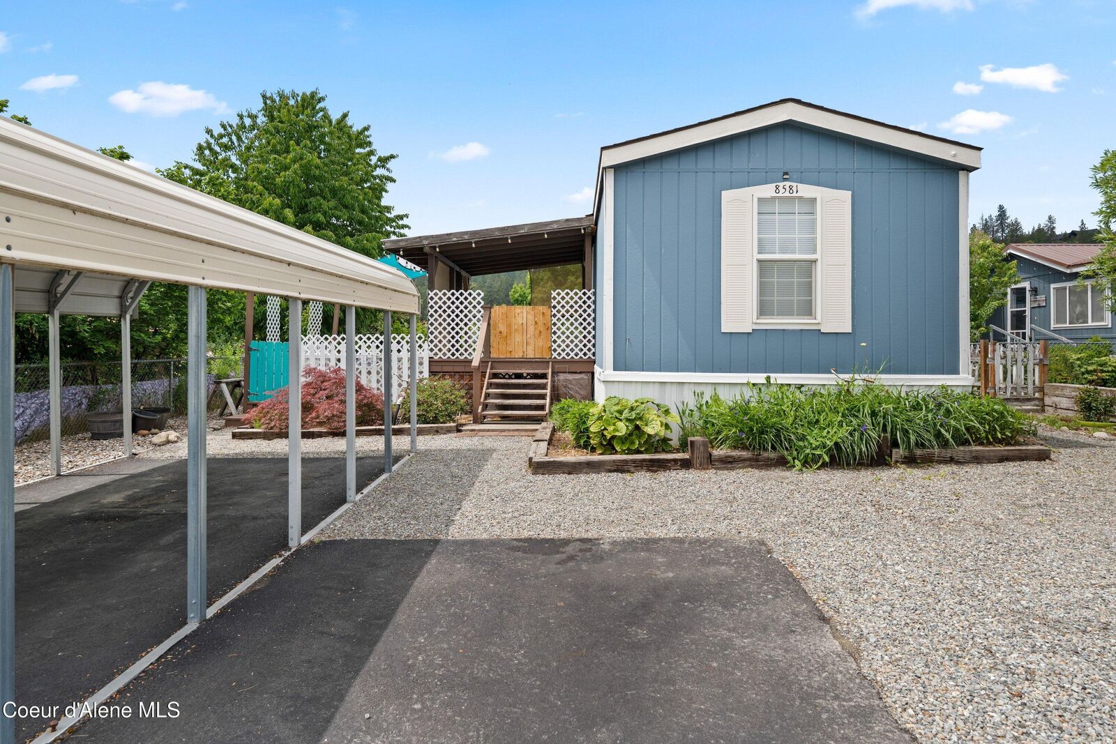 Property Photo:  8581 N Angelica Ln  ID 83854 
