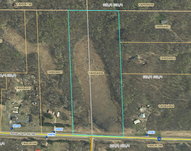 Property Photo:  Tbd Power Dam Road NE  MN 56601 
