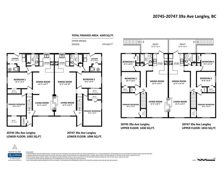Property Photo: 20747 39A Avenue BC V3A 4Z3
