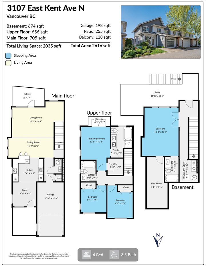 Property Photo: 3107 E Kent Avenue North Avenue BC V5S 4Y1