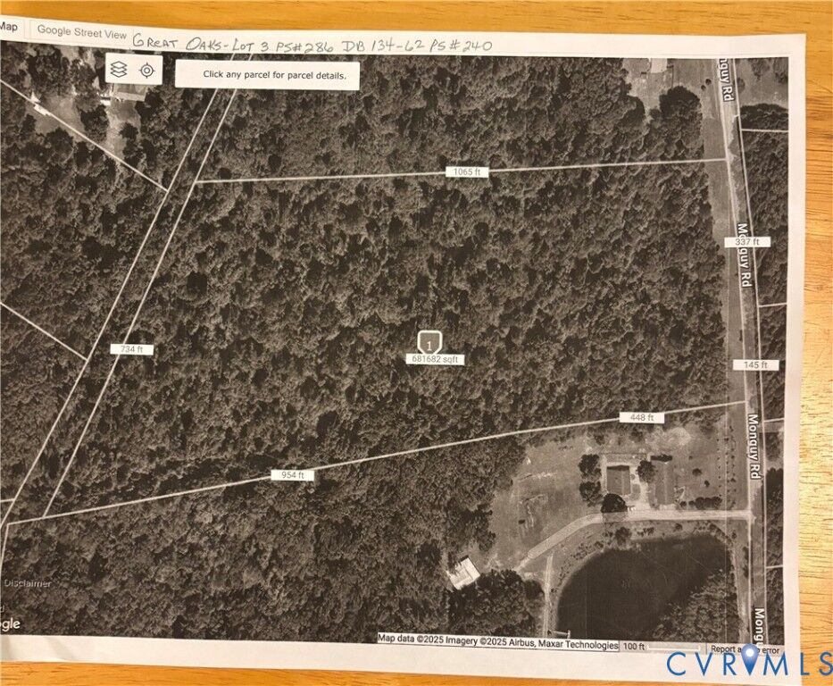 Property Photo:  Tbd Tbd Monguy Road  VA 23030 