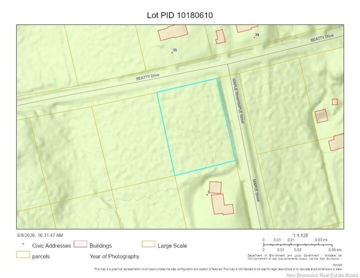 Property Photo:  Lot 85-60 Beatty Drive  NB E7M 4C6 
