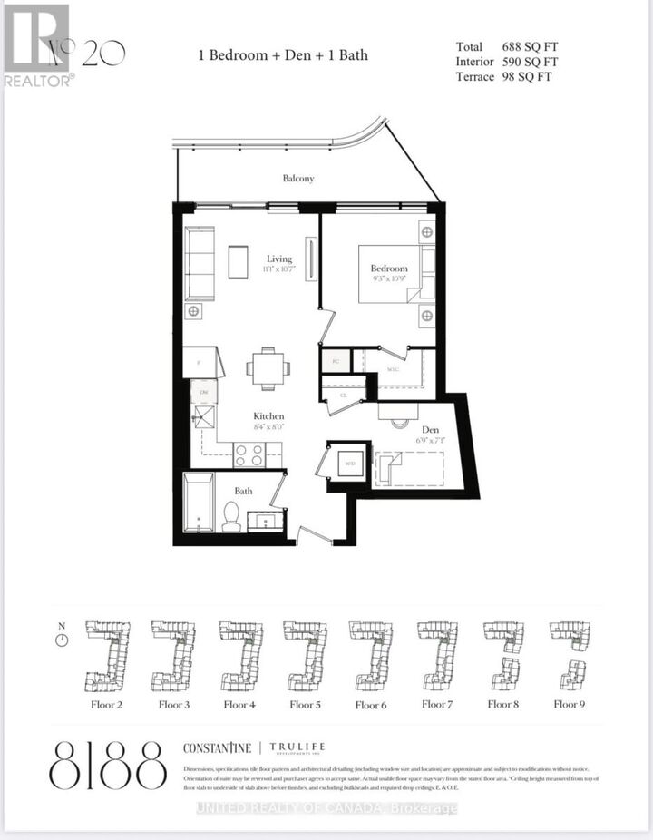 Property Photo:  8188 Yonge Street 827  ON L4J 0M2 
